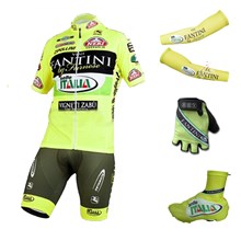 2014 vini fantini Cycling Jersey Maillot Ciclismo Short Sleeve and Cycling bib Shorts Or Shorts and Shoe Cover and Arm Sleeve and Gloves Tour De Franc XXS