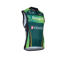 2014 Europcar Cycling Vest Jersey Sleeveless Ropa Ciclismo Only Cycling Clothing  cycle jerseys Ciclismo bicicletas maillot ciclismo  cycle jerseys XXS