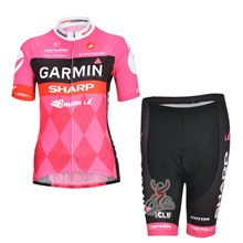 2013 Garmin Women Cycling Jersey Short Sleeve and Cycling Shorts Cycling Kits
