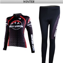 2012 women rocky Cycling Jersey Long Sleeve and Cycling Pants Cycling Kits