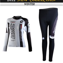 2012 women BMC Cycling Jersey Long Sleeve and Cycling Pants Cycling Kits