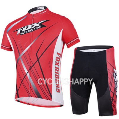 2014 FOX Cycling Jersey Short Sleeve and Cycling Shorts Cycling Kits