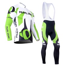 PEARL IZUMI Thermal Fleece Cycling Jersey Long Sleeve and Cycling bib Pants