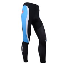 2014 CASTELLI Blue White Thermal Fleece Cycling Pants Only Cycling Clothing