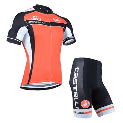 2014 Castelli Cycling Jersey Short Sleeve and Cycling Shorts Cycling Kits