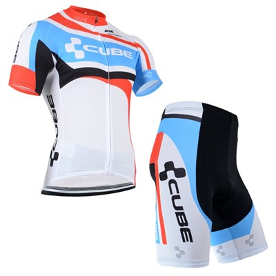 2014 CUBE Cycling Jersey Short Sleeve and Cycling Shorts Cycling Kits