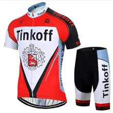 2017 Tinkoff red Cycling Jersey Short Sleeve Maillot Ciclismo and Cycling Shorts Cycling Kits cycle jerseys Ciclismo bicicletas
