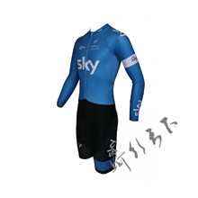 2015 SKY BLUE Cycling Skinsuit Maillot Ciclismo cycle jerseys Ciclismo bicicletas S