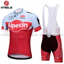 2018 ALPECIN Cycling Jersey Maillot Ciclismo Short Sleeve and Cycling bib Shorts Cycling Kits Strap cycle jerseys Ciclismo bicicletas
