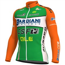 2018 Bardiani CSF Cycling Jersey Long Sleeve Only Cycling Clothing cycle jerseys Ropa Ciclismo bicicletas maillot ciclismoXL