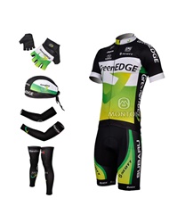 cycling kits+scarf+gloves+sleeve+leg sleeve