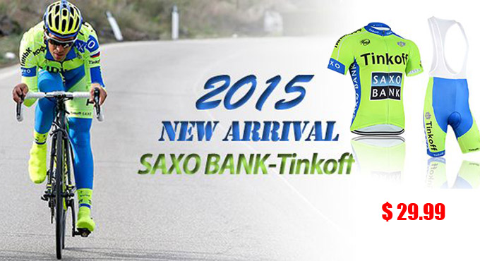 015 Saxo bank tinkoff Cycling Jersey