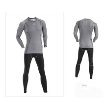 2014  Yebao Gray Men’s Underwear Warm Winter Outdoor Sports Cycling Climbing Tourist Functional Underwear