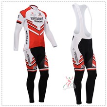2014 Bissell Cycling Jersey Long Sleeve and Cycling bib Pants Cycling Kits Strap XXS