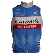 2014 Garmin Windproof Vest Cycling Vest Jersey Sleeveless XXS
