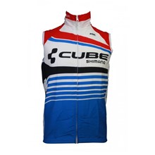 2014 Cube Windproof Vest Cycling Vest Jersey Sleeveless XXS