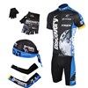 2007 discovery Cycling Jersey+Shorts+Headscarf+Glove+Arm sleeve