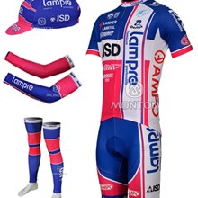 2012 lampre isd Cycling Jersey+Shorts+Arm Sleeves+Leg Warmers+Cap S