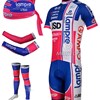 2012 lampre isd Cycling Jersey+Shorts+Arm Sleeves+Leg Warmers+Headscarf S