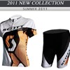 2012 ringwise women's scott yellow white Cycling Jersey Short Sleeve and Cycling Shorts Cycling Kits S