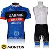 2012 Garmin Cycling Jersey Short Sleeve and Cycling bib Shorts Cycling Kits Strap S