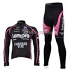 2012 lampre Cycling Jersey Long Sleeve and Cycling Pants S