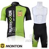 2010 nutrixxion Cycling Jersey Short Sleeve and Cycling bib Shorts Cycling Kits Strap S