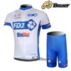 2012 fdj Cycling Jersey Short Sleeve and Cycling Shorts Cycling Kits S