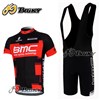 2012 bmc Cycling Jersey Short Sleeve and Cycling bib Shorts Cycling Kits Strap S