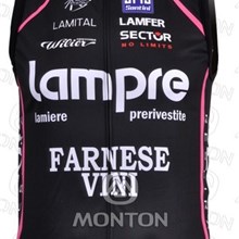 2010 lampre Cycling Jersey Sleeveless Only Cycling Clothing S