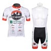 2012 rocky Cycling Jersey Short Sleeve and Cycling bib Shorts Cycling Kits Strap S