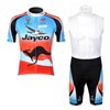 2012 jayco Cycling Jersey Short Sleeve and Cycling bib Shorts Cycling Kits Strap