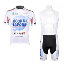 2012 acqua Cycling Jersey Short Sleeve and Cycling bib Shorts Cycling Kits Strap S