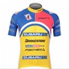 2012 subaru red yellow blue Cycling Jersey Short Sleeve Only Cycling Clothing S