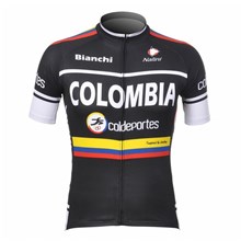 2012 colombia coldeportes Cycling Jersey Short Sleeve Only Cycling Clothing S