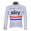 2012 sky team Cycling Jersey Long Sleeve Only Cycling Clothing S