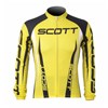 2012 scott yellow Cycling Jersey Long Sleeve Only Cycling Clothing S