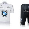 2011 BMW Cycling Jersey Short Sleeve and Cycling Shorts Cycling Kits S