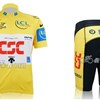 2010 CSC Cycling Jersey Short Sleeve and Cycling Shorts Cycling Kits S