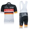 2012 Radio Shack Cycling Jersey Short Sleeve and Cycling bib Shorts Cycling Kits Strap S