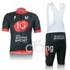 2012 IG Cycling Jersey Short Sleeve and Cycling bib Shorts Cycling Kits Strap S