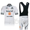 2012 Cervelo Cycling Jersey Short Sleeve and Cycling bib Shorts Cycling Kits Strap S