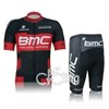 2012 BMC Cycling Jersey Short Sleeve and Cycling Shorts Cycling Kits S