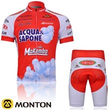 2012 acqua sapone Cycling Jersey Short Sleeve and Cycling Shorts Cycling Kits S