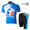 2011 bouygues Cycling Jersey Short Sleeve and Cycling Shorts Cycling Kits S