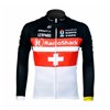 2012 radioshack black red Cycling Jersey Long Sleeve Only Cycling Clothing S