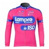 2012 lampre blue Cycling Jersey Long Sleeve Only Cycling Clothing S