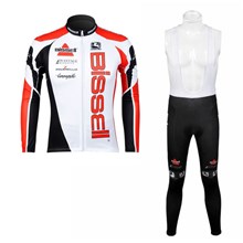 2012 bissell Cycling Jersey Long Sleeve and Cycling bib Pants S