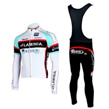 2010 flaminina Cycling Jersey Long Sleeve and Cycling bib Pants S