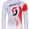 2012 scott Thermal Fleece Cycling Jersey Long Sleeve Only Cycling Clothing